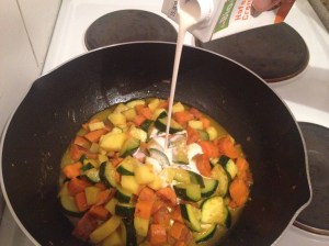 Sahne Cuisine Gemüse Curry vegan