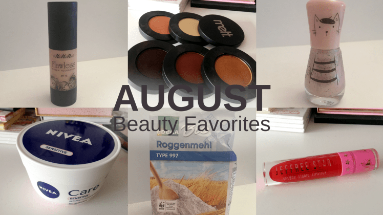 beauty favorites august